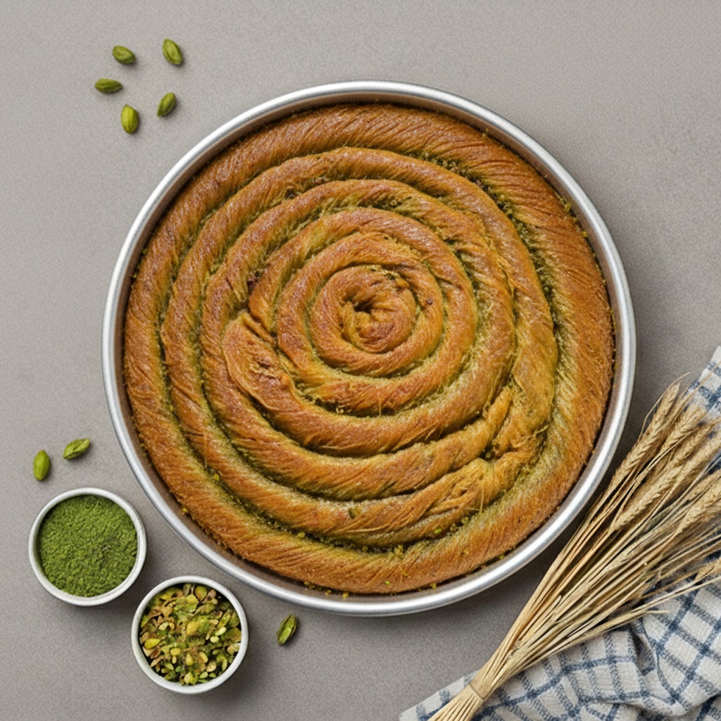 Burmalı Kadayıf - 2 KG Tepsi - Kargo Dahil